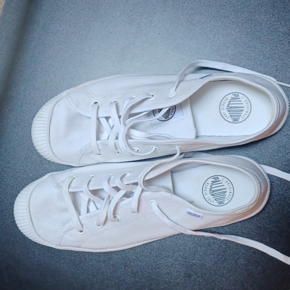 White Palladium Sneakers